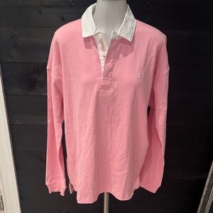 New CHUBBIES Long Sleeve Rugby Shirt size small